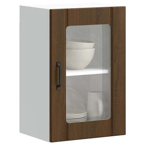 Küchen Hängeschrank Lucca Braun Eiche Optik