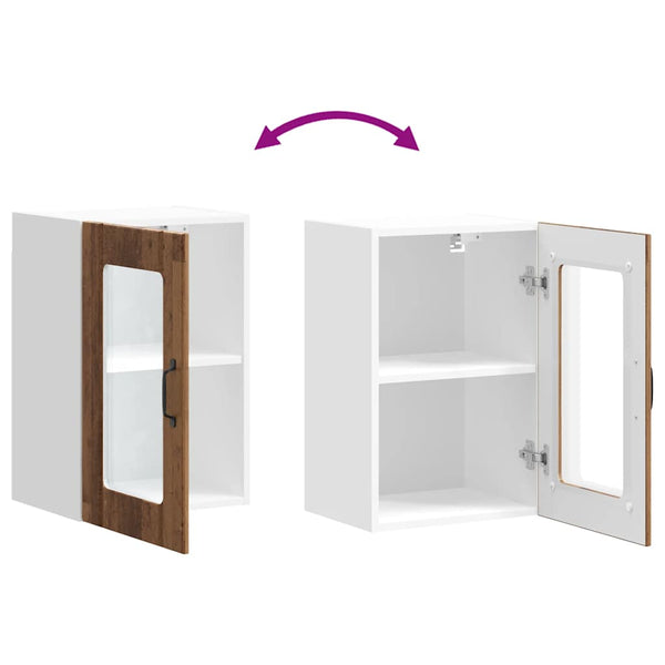 Küchen Hängeschrank Lucca Altholz-Optik