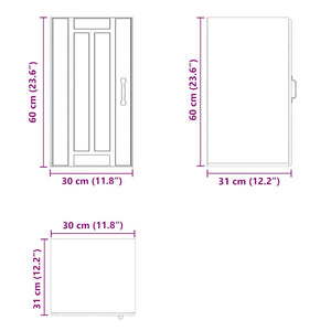 Küchen Hängeschrank Betongrau