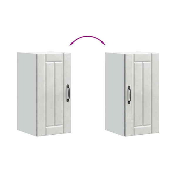 Küchen Hängeschrank Betongrau