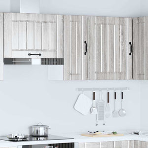 Küchen Hängeschrank Grau Sonoma
