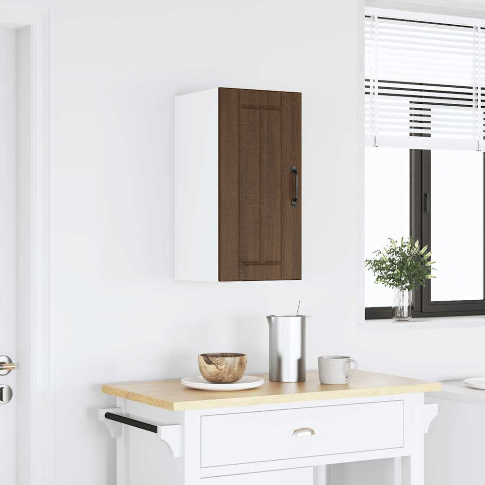 Küchen Hängeschrank Lucca Eiche Braun