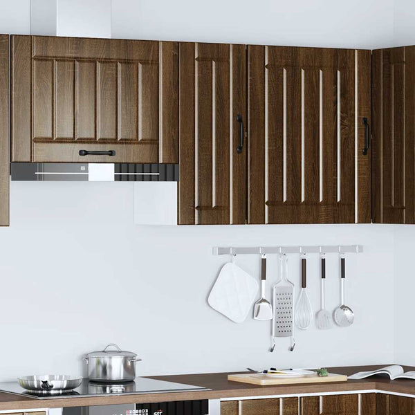 Küchen Hängeschrank Lucca Eiche Braun