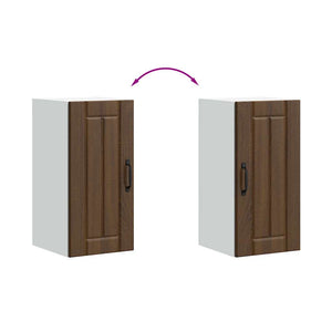 Küchen Hängeschrank Lucca Eiche Braun