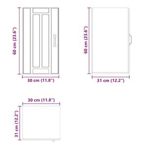 Küchen Hängeschrank Altholz-Optik
