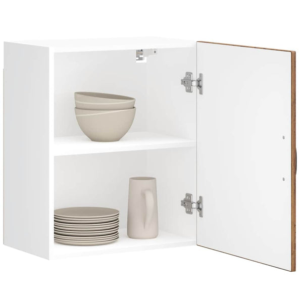Küchen Hängeschränke 2er Set Altholz-Optik
