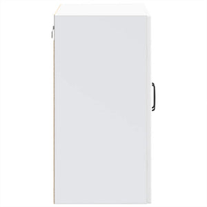 Küchen Hängeschrank Lucca Weiß mit Glastür