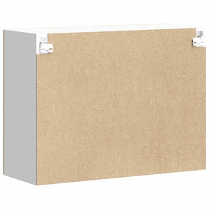 Küchen-Hängeschrank Artisan Eiche mit Glastür