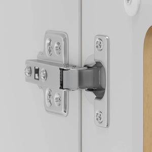 Küchen-Hängeschrank Artisan Eiche mit Glastür
