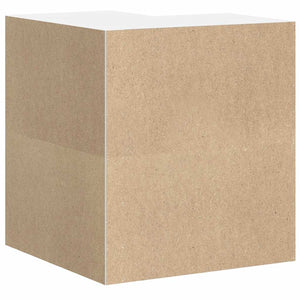 vidaXL Meuble haut d'angle de cuisine Lucca Blanc Bois d'ingénierie