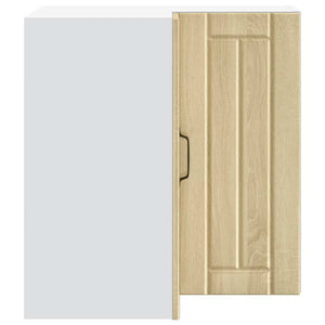 Küchen Eckhängeschrank Sonoma-Eiche
