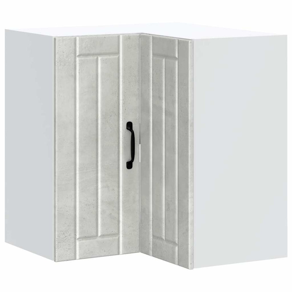 Lucca Eck-Hängeschrank Betongrau