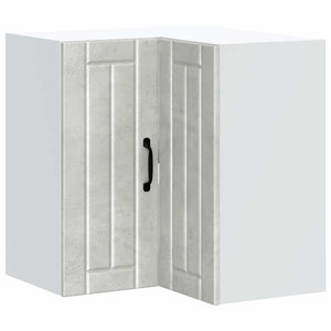 Lucca Eck-Hängeschrank Betongrau