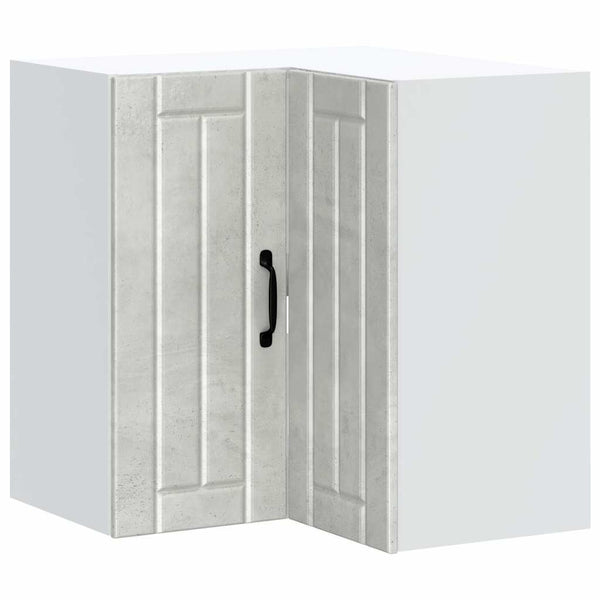 Lucca Eck-Hängeschrank Betongrau