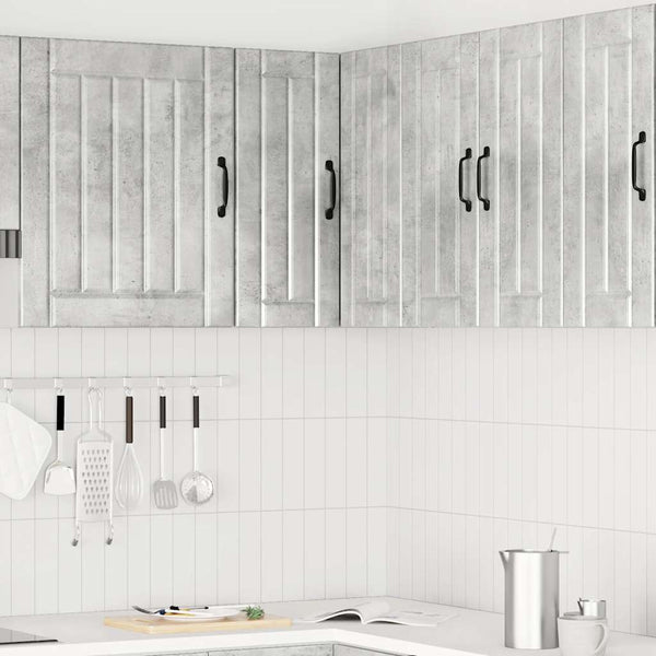 Lucca Eck-Hängeschrank Betongrau