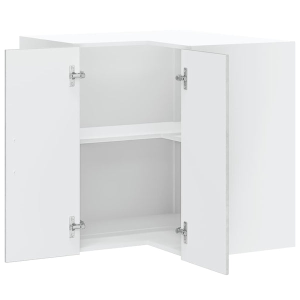 Lucca Eck-Hängeschrank Betongrau