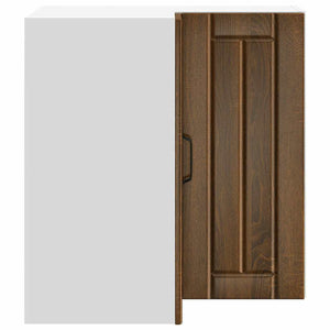 Eckhängeschrank Küche Lucca Braun Eiche