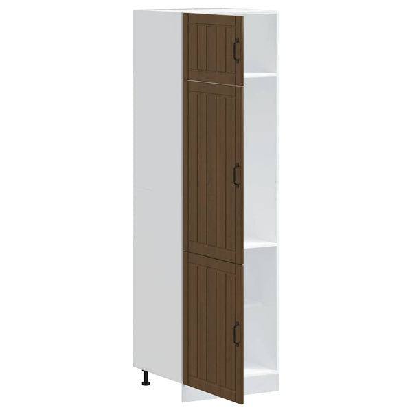Küchenschrank Lucca Braun Eichenoptik