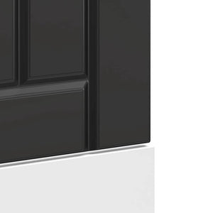 Geschirrspülerblende Lucca Schwarz