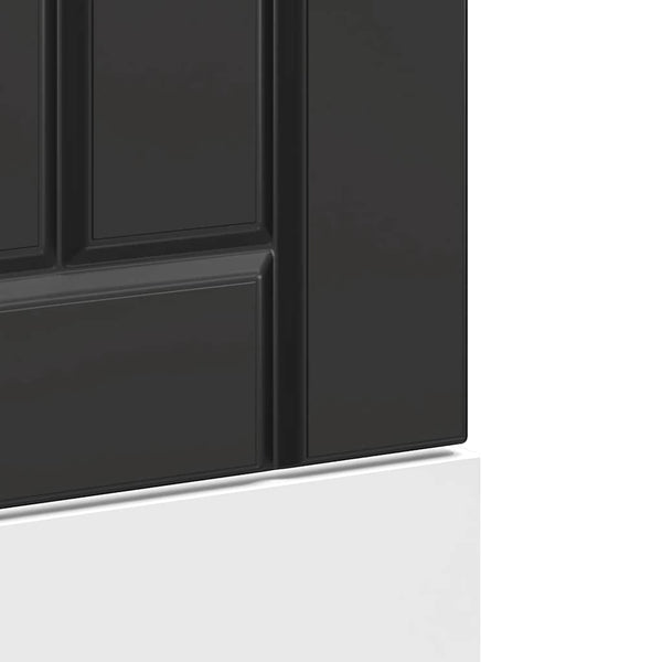 Geschirrspülerblende Lucca Schwarz