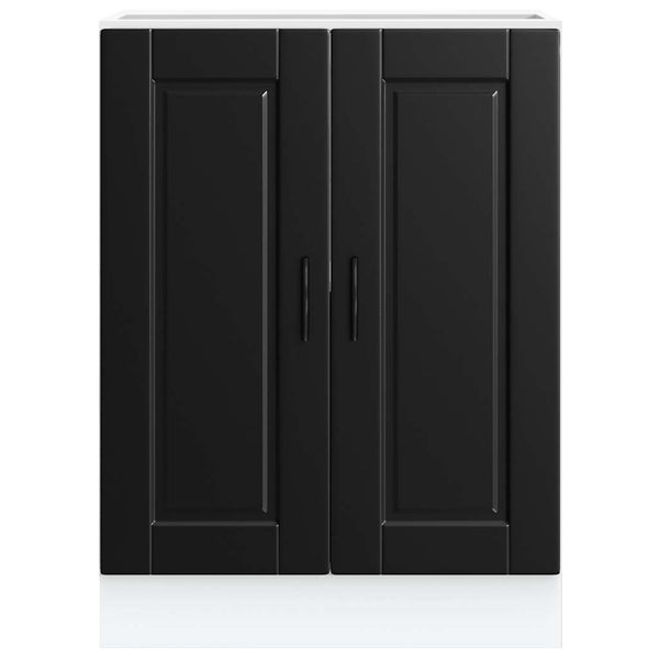 Küchenunterschrank Porto, Schwarz