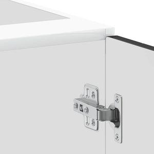 Küchenunterschrank Porto, Schwarz