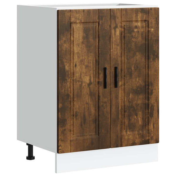 Küchenunterschrank Räuchereiche Holzwerkstoff