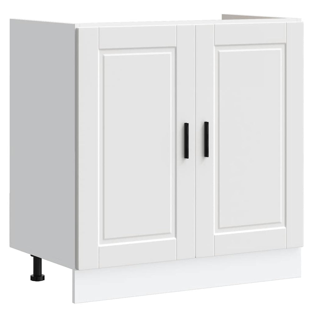 Spülenunterschrank Weiß 80 cm