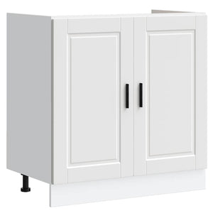 Spülenunterschrank Weiß 80 cm