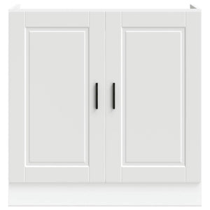Spülenunterschrank Weiß 80 cm