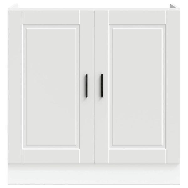 Spülenunterschrank Weiß 80 cm