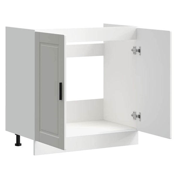 Spülenunterschrank Weiß 80 cm