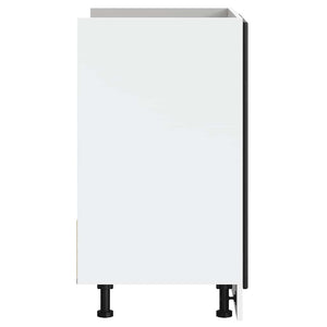 Spülenunterschrank Porto Schwarz 80 cm