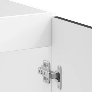 Spülenunterschrank Porto Schwarz 80 cm