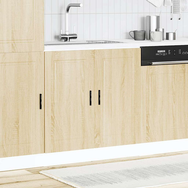 Spülenunterschrank Sonoma-Eiche 80 cm