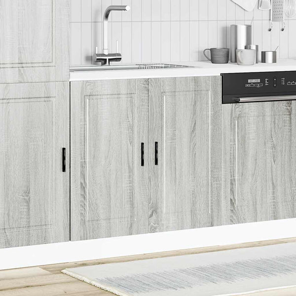 Spülenunterschrank Grau Sonoma 80cm