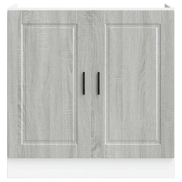 Spülenunterschrank Grau Sonoma 80cm