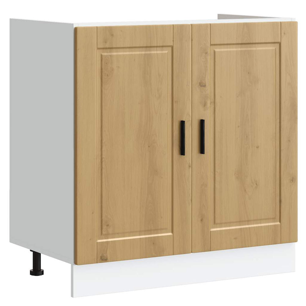 Spülenunterschrank Artisan-Eiche 80 cm