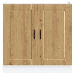 Spülenunterschrank Artisan-Eiche 80 cm