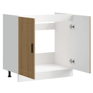 Spülenunterschrank Artisan-Eiche 80 cm
