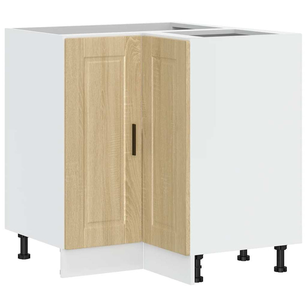 Küchen Eckunterschrank Sonoma Eiche