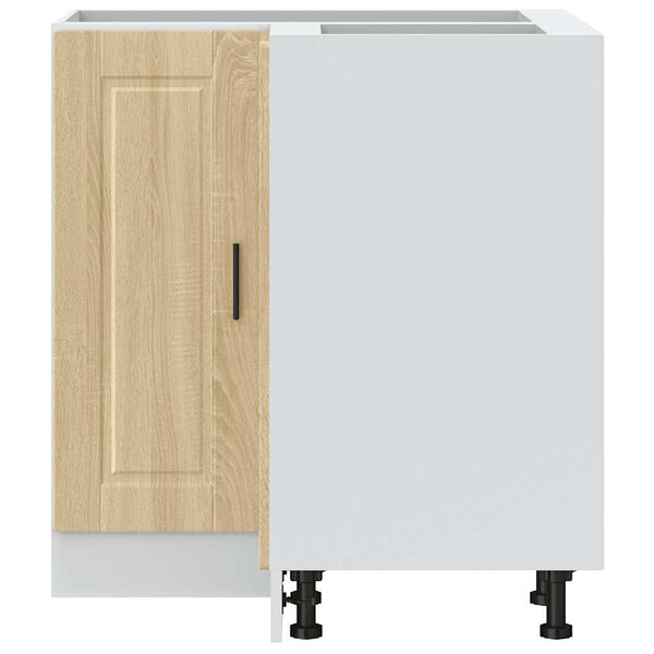 Küchen Eckunterschrank Sonoma Eiche