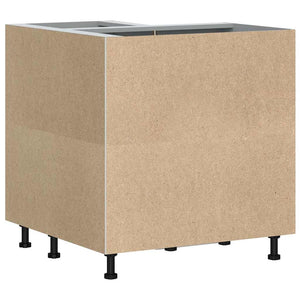 Küchen Eckunterschrank Betongrau