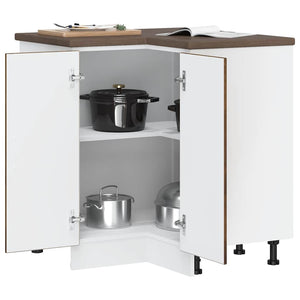 Eckunterschrank Porto Räuchereiche für Küche
