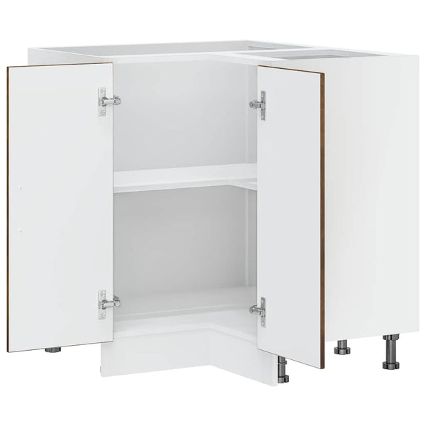 Eckunterschrank Porto Räuchereiche für Küche