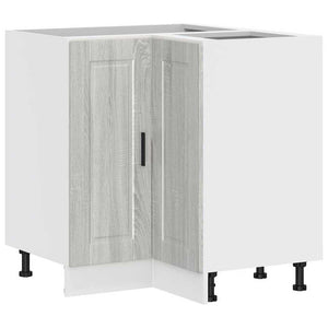 Küchen Eckunterschrank Porto Grau Sonoma