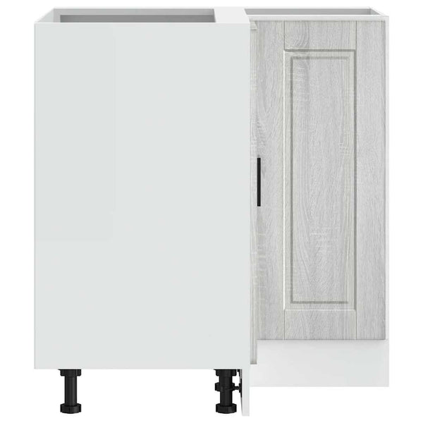 Küchen Eckunterschrank Porto Grau Sonoma