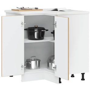 Küchen Eckunterschrank Artisan Eiche