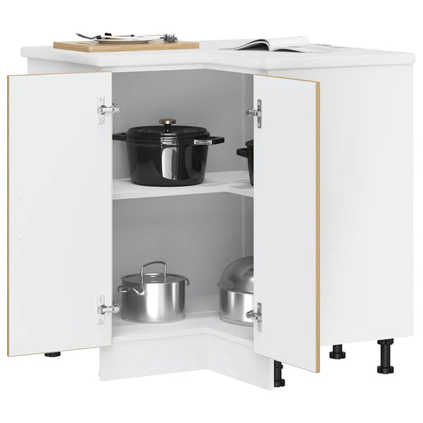 Küchen Eckunterschrank Artisan Eiche