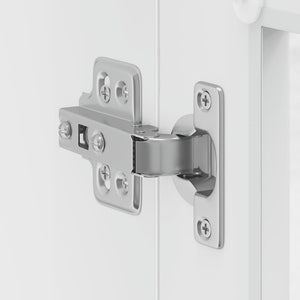 Küchen Hängeschrank Porto Weiß mit Glastür